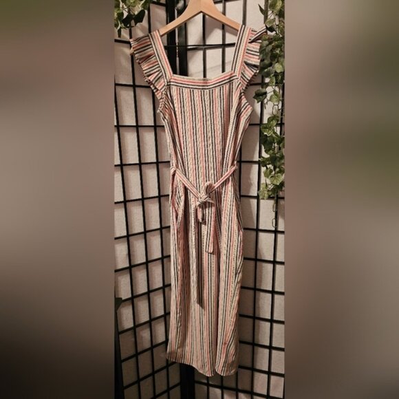 Monteau Striped Multicolor Women's Jumpsuit - Picture 1 of 5